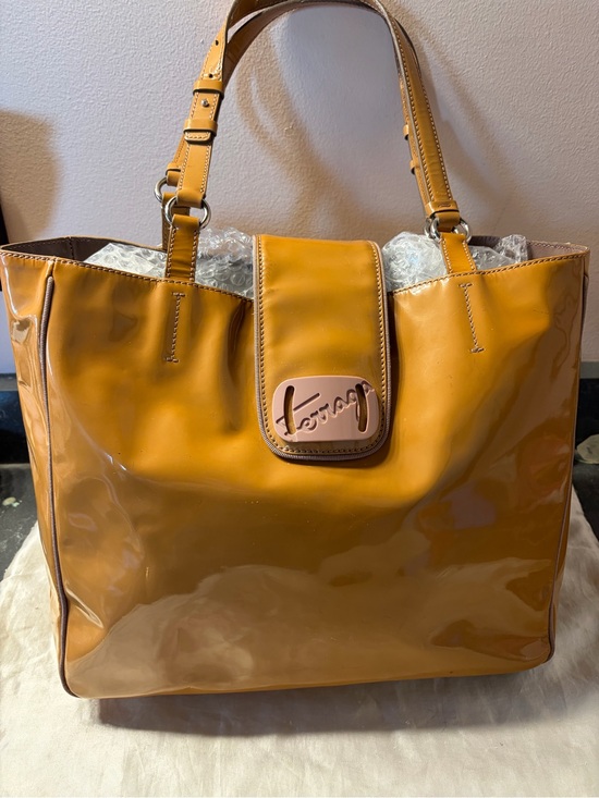Salvatore Ferragamo Handbags - Salvatore ferragamo vintage tote